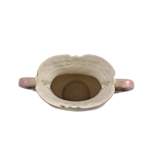 Antique Austrian Porcelain Vase Hand Painted Flowers Dragon Fly Art Nouveau 7.5" - Picture 7 of 11